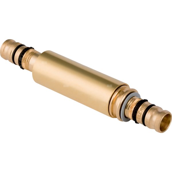 Łącznik naprawczy GEBERIT Mepla, miedź / miedź, 32 mm, DN 25 x 32 mm x DN 25 (końcówka wciskowa x końcówka wciskowa), (głębokość: 37.5 mm) z uszczelką