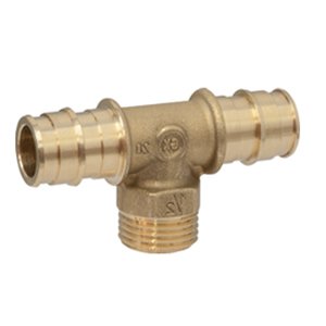 TRÓJNIK REDUKCYJNY GZ SYSTEMU GX DLA RUR PEX 20x 1/2"GZx20