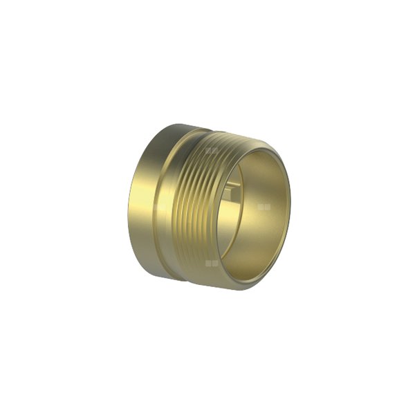 P.POŻ. ADAPTER PRZYŁĄCZA ROWKOWEGO TYPU GROOVE DO PRZYŁĄCZY STRAŻACKICH Z GWINTEM HYDRANTOWYM, MOSIĄDZ 2 1/2'' NPT GZ x 2 1/2'' GROOVE
