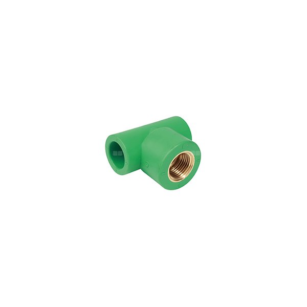 Trójnik GIACOMINI H154 redukcja 90' PP-r 20 mm x 1/2'' x 20 mm (połączenie do spawania/zgrzewania x GW x połączenie do spawania/zgrzewania)