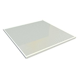 GIACO KLIMA - PANEL STALOWY PASYWNY SREBRNY (RAL9006) PERFOROWANY 1030x 1030