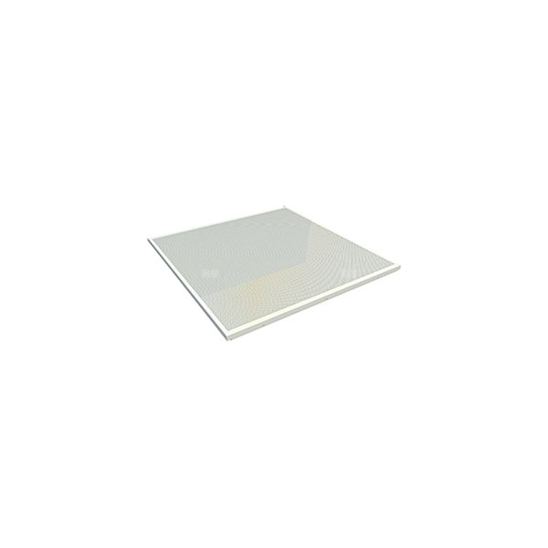 GIACO KLIMA - PANEL STALOWY PASYWNY BIAŁY (RAL9010) PERFOROWANY 1030x 1030