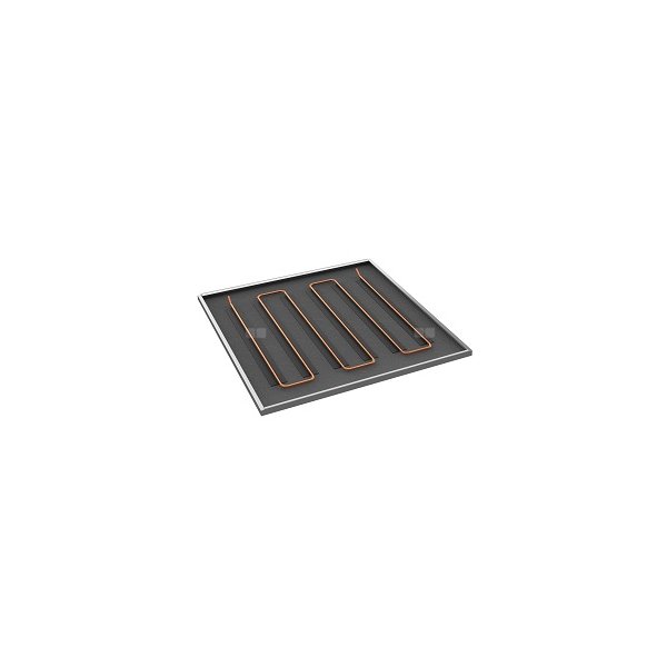 GIACO KLIMA - PANEL STALOWY "GK ULTRA" BIAŁY (RAL9003) PERFOROWANY, 8 DYFUZORÓW 1524x 1525