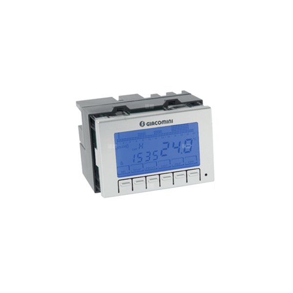 Regulator temperatury cyfrowy GIACOMINI K490I 1,5 V tygodniowy, wyświetlacz LCD