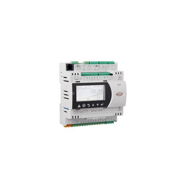 MODUŁ Z LCD REG. SYS. OGRZEWANIA I/LUB CHŁODZENIA - 16 TERM. 7 FANCOIL. 1 ZAWÓR MIESZ. 24V