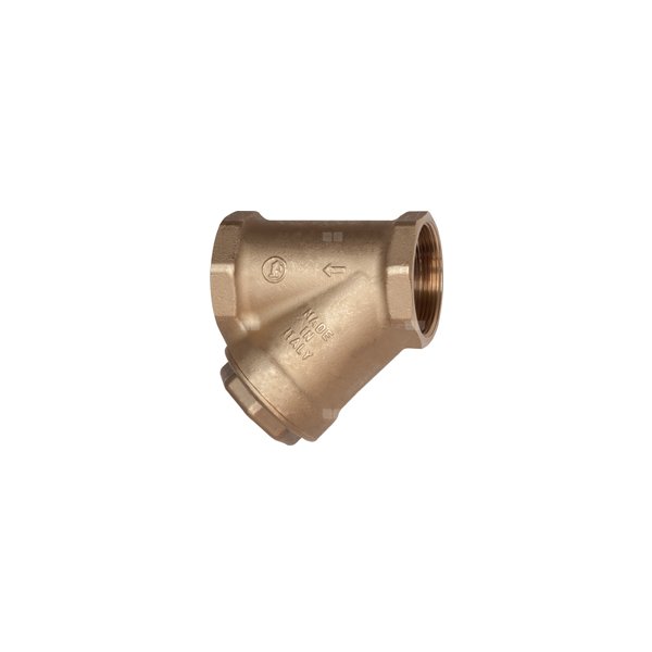 Filtr do wody GIACOMINI R74M siatkow, skośny z magnesem mosiądz Gwint wewnętrzny 1 1/2'' max. 30 bar