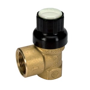 ZAWÓR BEZPIECZEŃSTWA MEMBRANOWY INSTALACJI SANITARNYCH 1/2" x 3/4" 8 BAR