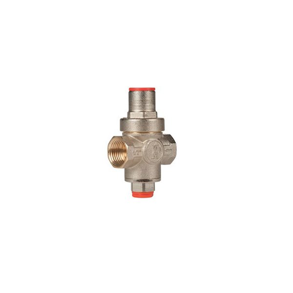 Regulator ciśnienia wody gazu GIACOMINI R153C mosiądz (niklowany), GW 1/2''