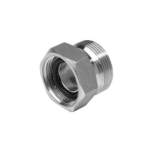 ADAPTER PRZEJŚCIOWY PROSTY (NYPEL) MIEDŹ/PLASTIK CHROMOWANY 16 x 1/2"