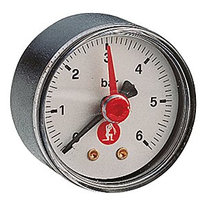 MANOMETR WERSJA MIMOŚRODOWA 1/4" (0-6 BAR)