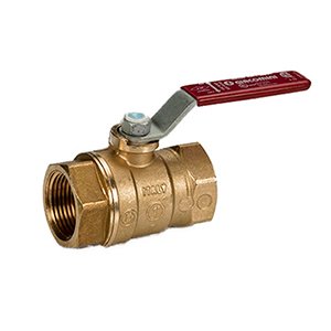 ZAWÓR KULOWY UNIWERSALNY Z DŹWIGNIĄ, GWINTEM NPT, MOSIĘŻNY (WW) 1/4" NPT