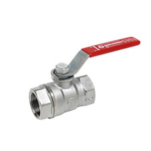 ZAWÓR KULOWY UNIWERSALNY Z DŹWIGNIĄ, GWINT BSP, CHROMOWANY (WW) 1/4" BSP