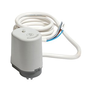 SIŁOWNIK ELEKT. BEZPRĄDOWO OTWARTY Z MIKROPRZEŁĄCZNIKIEM (KABEL 4 x 1,5M) NO 230V