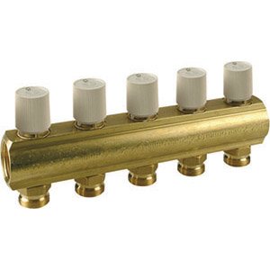 BELKA POWROTNA 2 OBW. ROZDZIEL. PODŁOG. TERMOSTAT. EUROCONO 1" x 3/4"E/2