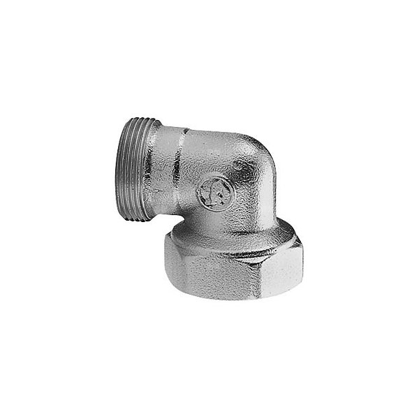 Kolano 90' GIACOMINI R563R, chrom, 1/2'' x M16 (GZ x GW)