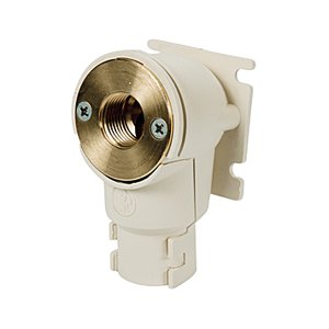 KOLANKO 90 W OBUDOWIE GW SKRĘCANE Z PRZYŁĄCZEM POJEDYNCZYM GW 1/2" x 18