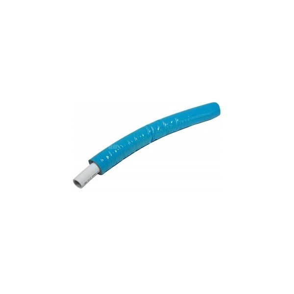 Rura PE-Xb/AL/PE-Xb GIACOMINI R999I 16 mm x 2 mm izolacja: PUR 6 mm, izolacja kolor niebieski - kręgi 100m wielowarstwowa gładka
