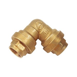 KOLANO 90 SYSTEMU PUSH FITTINGS, DLA RUR MIEDZIANYCH, PE-X/AL/PE-X i PB. P-F 16