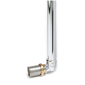 KOLANO 90 Z RURKĄ CHROM. FI 16mm DŁ. 30cm SYS. MULTIPRESS PE-X/AL/PE-X 16x(16x2)