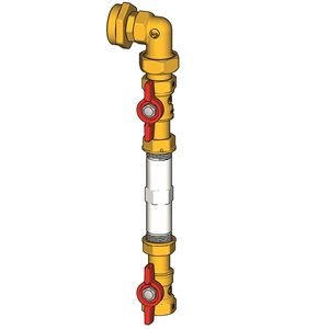 DODATKOWA JEDNOSTKA POMIAROWA POWROTU Z ZAWORAMI DO ROZBUDOWY 5 STREFY UNITU GE550Y146 1 1/4" x 3/4" 