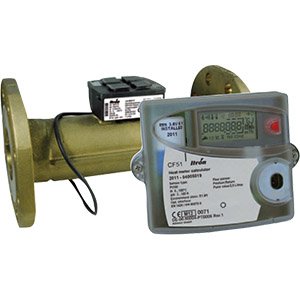 CIEPŁOMIERZ ULTRADŹWIĘKOWY KOMPLETNY ODCZYT M-BUS 25 m3/h 300 mm DN 65
