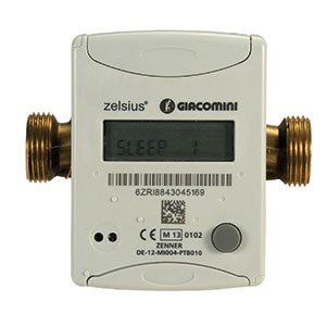 CIEPŁOMIERZ OBJĘTOŚCIOWY KOMPLETNY ODCZYT M-BUS 0,6m3/h 110 mm 3/4"