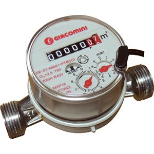 WODOMIERZ CIEPŁEJ WODY 2.5 m3/h ODCZYT M-BUS 110 mm 3/4"