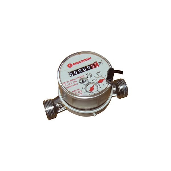 Wodomierz GIACOMINI GE552-2 (woda gorąca) M-Bus Gwint zewnętrzny 1'' 130 mm