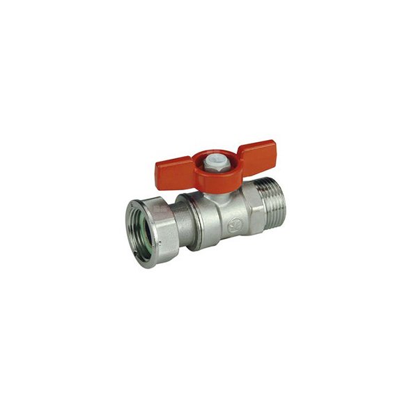 Zawór kulowy GIACOMINI R254P mosiądz chromowany 1/2'' GZ x p, uchwyt: motylek