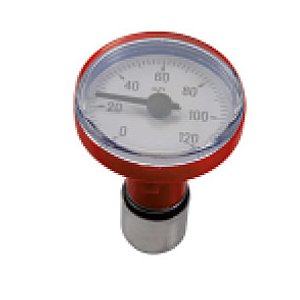 TERMOMETR TARCZOWY DO R749F UCHWYT CZERWONY 0 st.C-120 st.C
