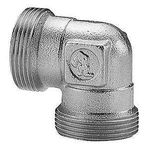 ADAPTER KĄTOWY DO ZŁĄCZEK SKRĘCANYCH (R178, R179) CHROMOWANY M18