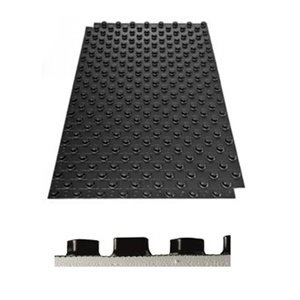 Płyta systemowa ogrzewania podłogowego combitop z izolacją 1 cm. T.50-H.32