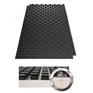 Płyta systemowa ogrzewania podłogowego combitop z izolacją 3 cm. T.50-H.55
