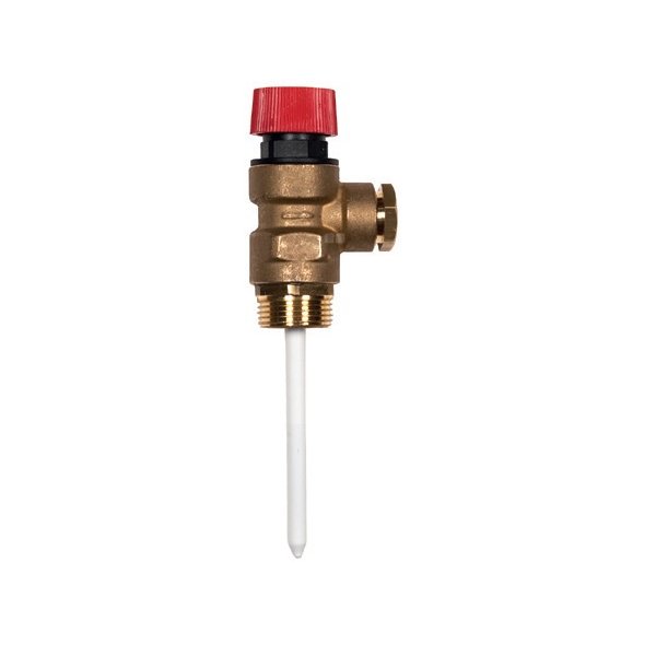 ZAWÓR BEZPIECZEŃSTWA CIŚNIENIA I TEMPERATURY 1/2" x DN 15 mm T - 90 st.C 4 BAR