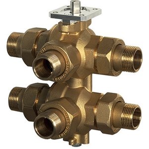 ZAWÓR SZEŚCIODROGOWY WIELOFUNKCYJNY Z PÓŁŚRUBUNKAMI REG. KV. (DO KPL. Z K274, K272) (GZ) 1/2"