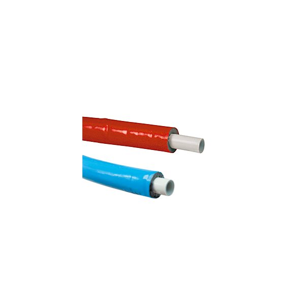 Rura PE-Xb/AL/PE-Xb GIACOMINI R999I 18 mm x 2 mm izolacja: 6 mm, izolacja kolor niebieski - kręgi 50m wielowarstwowa gładka