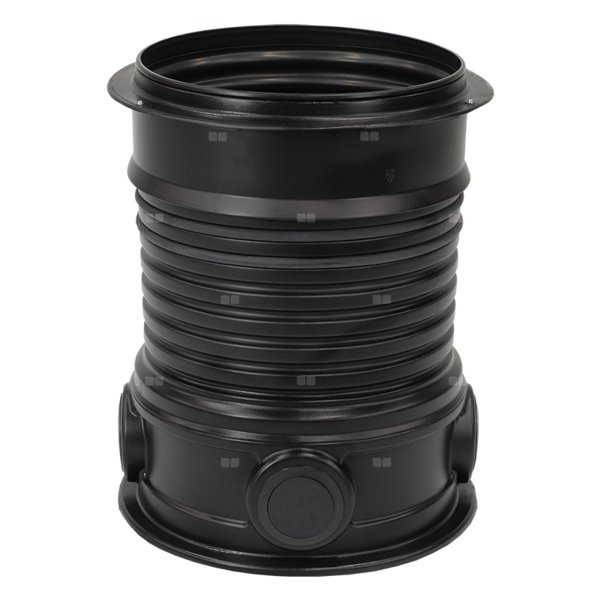 Nadbudowa teleskopowa D600 H470-950 MM z wypłaszczeniami (3 wloty DN110)