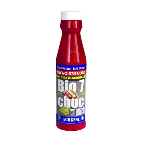 Bio7 CHOC MICRO-STATIONS - oczyszczalnie biologiczne - AKTYWACJA , biopreparat na rozruch oczyszczalni biologicznej , biopreparaty , preparat , biopreparat na start, bakterie , startówka