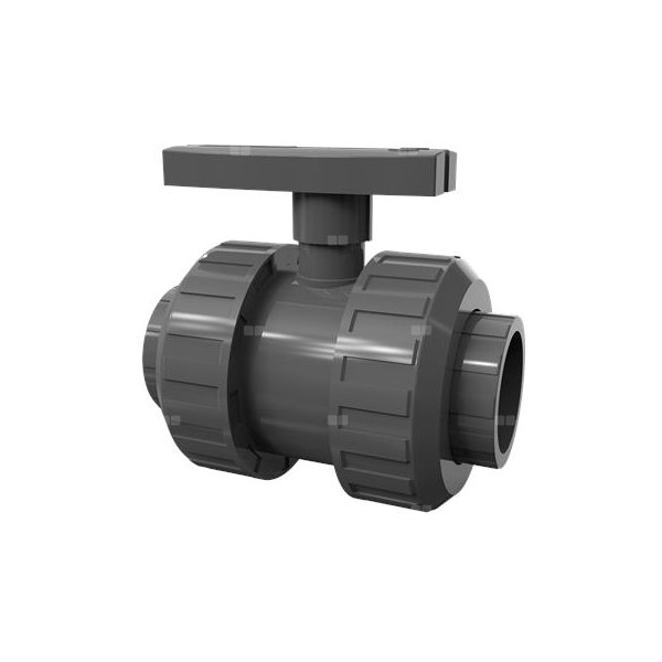 Zawór odcinający PVC 2" RP