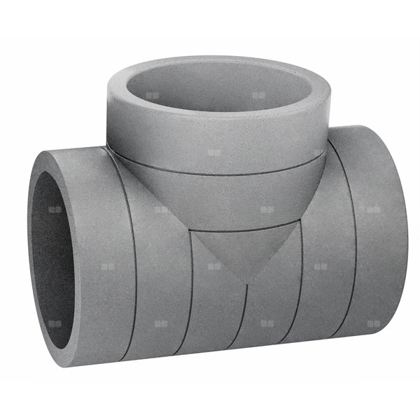 Trójnik ADT 125 HEATPEX ARIA ADURO
