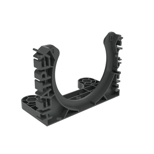 HEATPEX ARIA CONNECT Uchwyt do rury 75 mm szary - 10 szt.