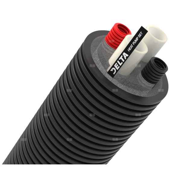HEATPEX DELTA Rura preizolowana HP 2x40/3,7 (32-32) / 160 PN6