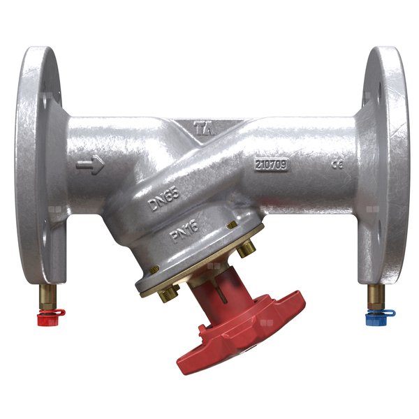 Zawór równoważący HEIMEIER (IMI HYDRONIC) STAF* żeliwo szare Kołnierz x Kołnierz DN 65 (klasa PN 16)
