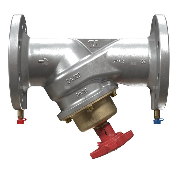 Zawór równoważący HEIMEIER (IMI HYDRONIC) STAF* żeliwo szare Kołnierz x Kołnierz DN 100 (klasa PN 16)