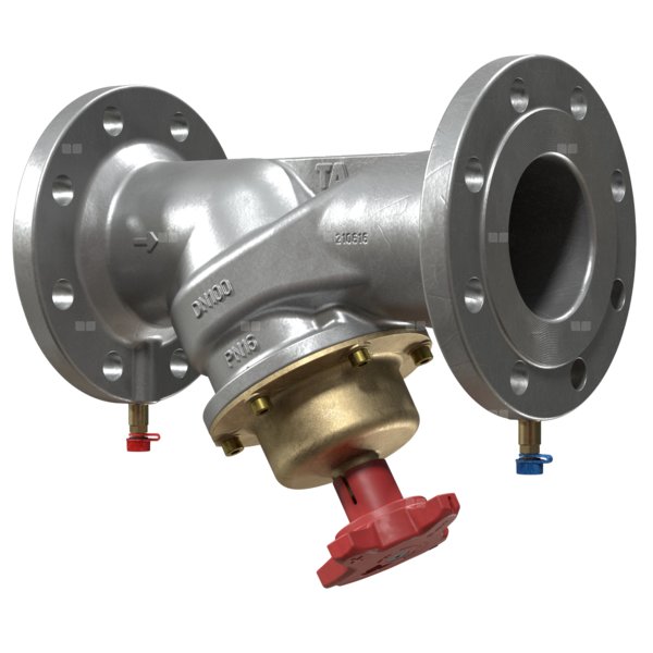 Zawór równoważący HEIMEIER (IMI HYDRONIC) STAF*-SG żeliwo sferoidalne Kołnierz x Kołnierz DN 100 (klasa PN 25)