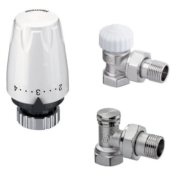 Zestaw termostatyczny DU+Calypso exact + Raditec DN15 kąt