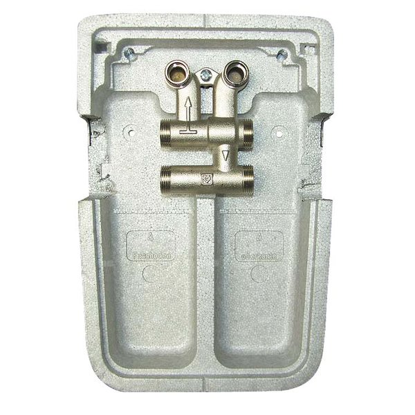 Rozdzielacz hydrauliczny HERZ M22 x M22, odgałęzień: 4 Gwint zewnętrzny (3/4'')(2 kierunki)