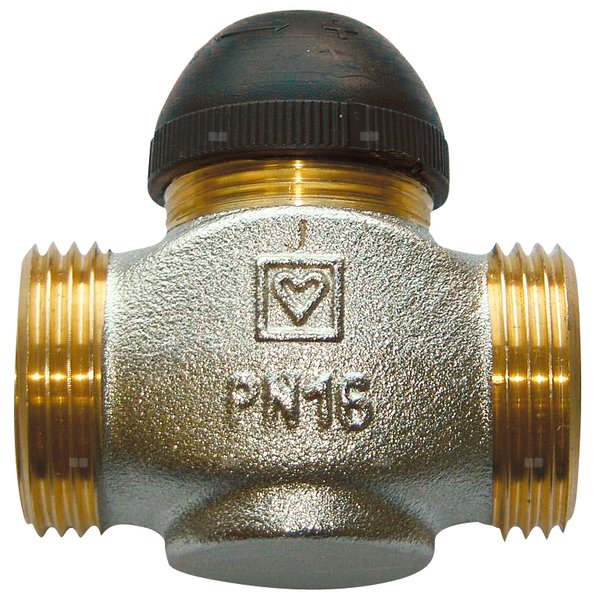 Zawór termostatyczny HERZ, figura prosta, gwint przyłączeniowy M 30 x 1,5, DN10