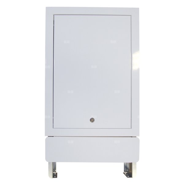 Szafka do rozdzielaczy HERZ, z blachy stalowej, podtynkowa 1050 mm