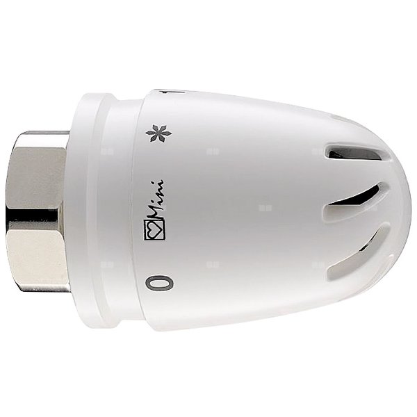 Głowica termostatyczna prosta HERZ MINI-GS, zakres reg. 0-30'C, przyłącze M 28 x 1,5, kolor biały